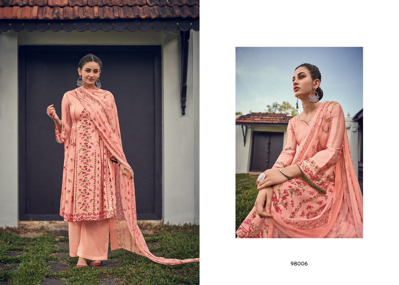 Neve 2098 By Ganga Organza Silk Heavy Dress Material Catalog - The Ethnic  World
