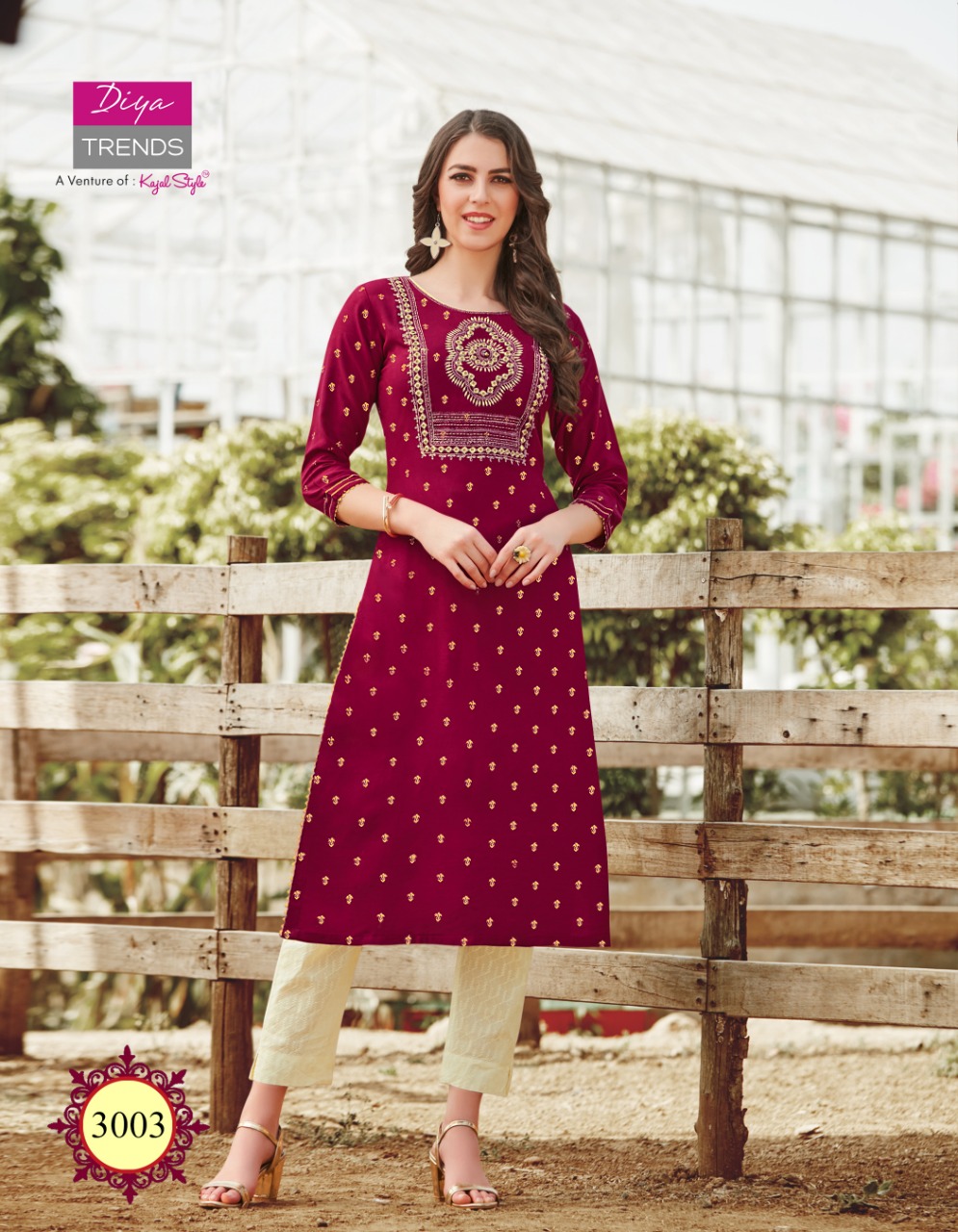 Diya Trends Presents Victoria Vol 3 Designer Kurtis Collection