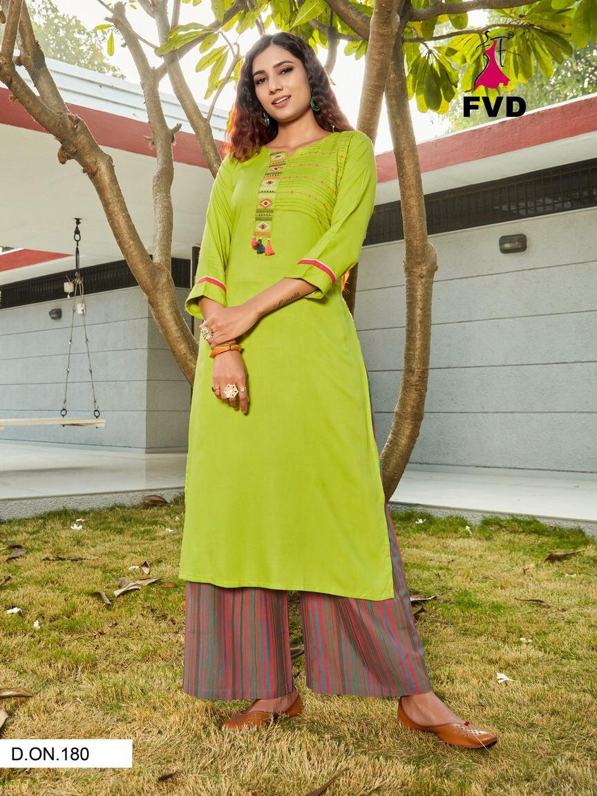 Fvd Launching Begum Vol 1 Kurti With Bottom Collection