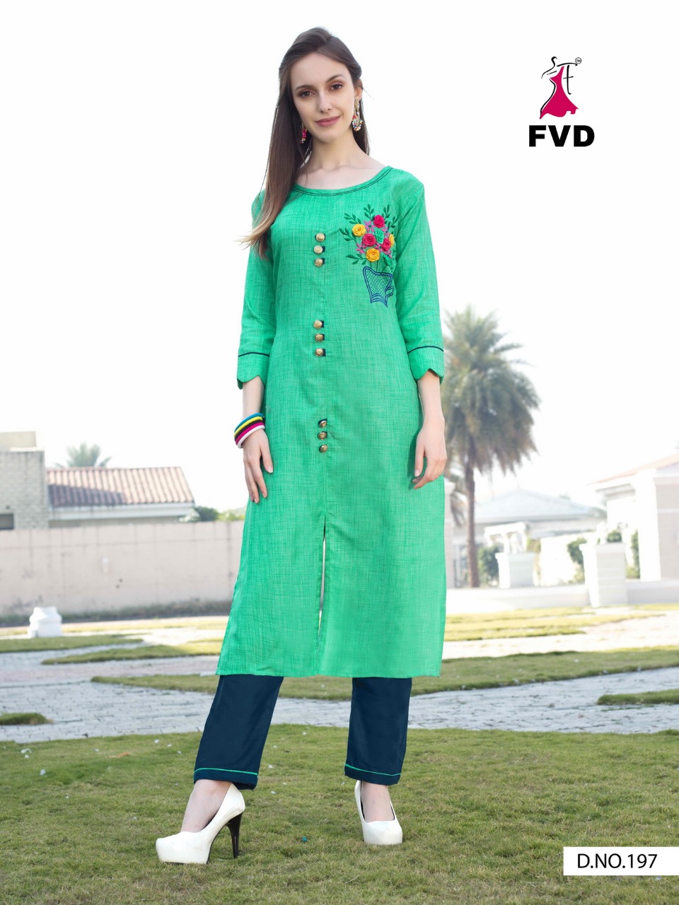 Fvd New Launching  Citygirl Vol 3  Kurti With Bottom