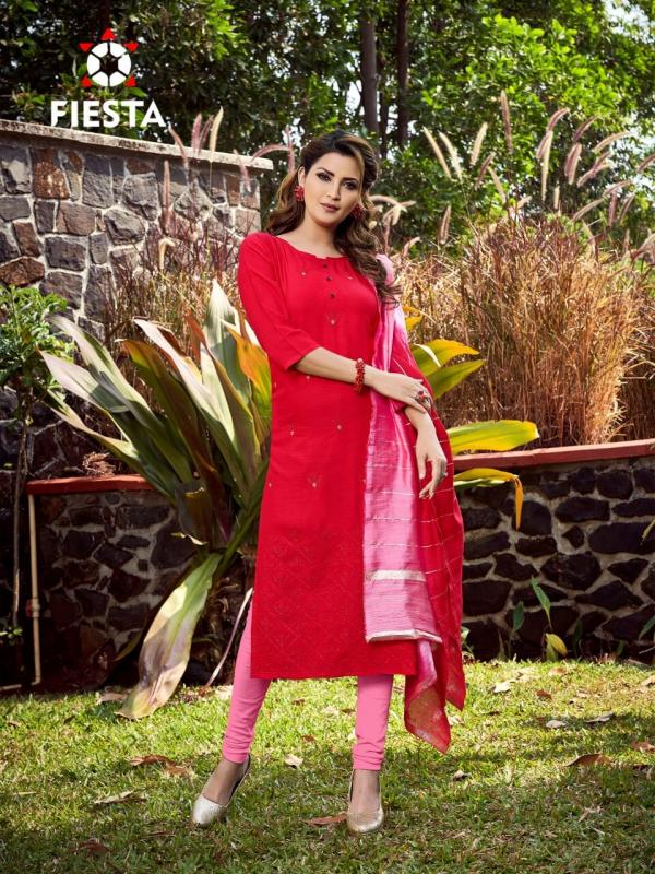 Fiesta Presents Harle Embroidery Kurti Collection