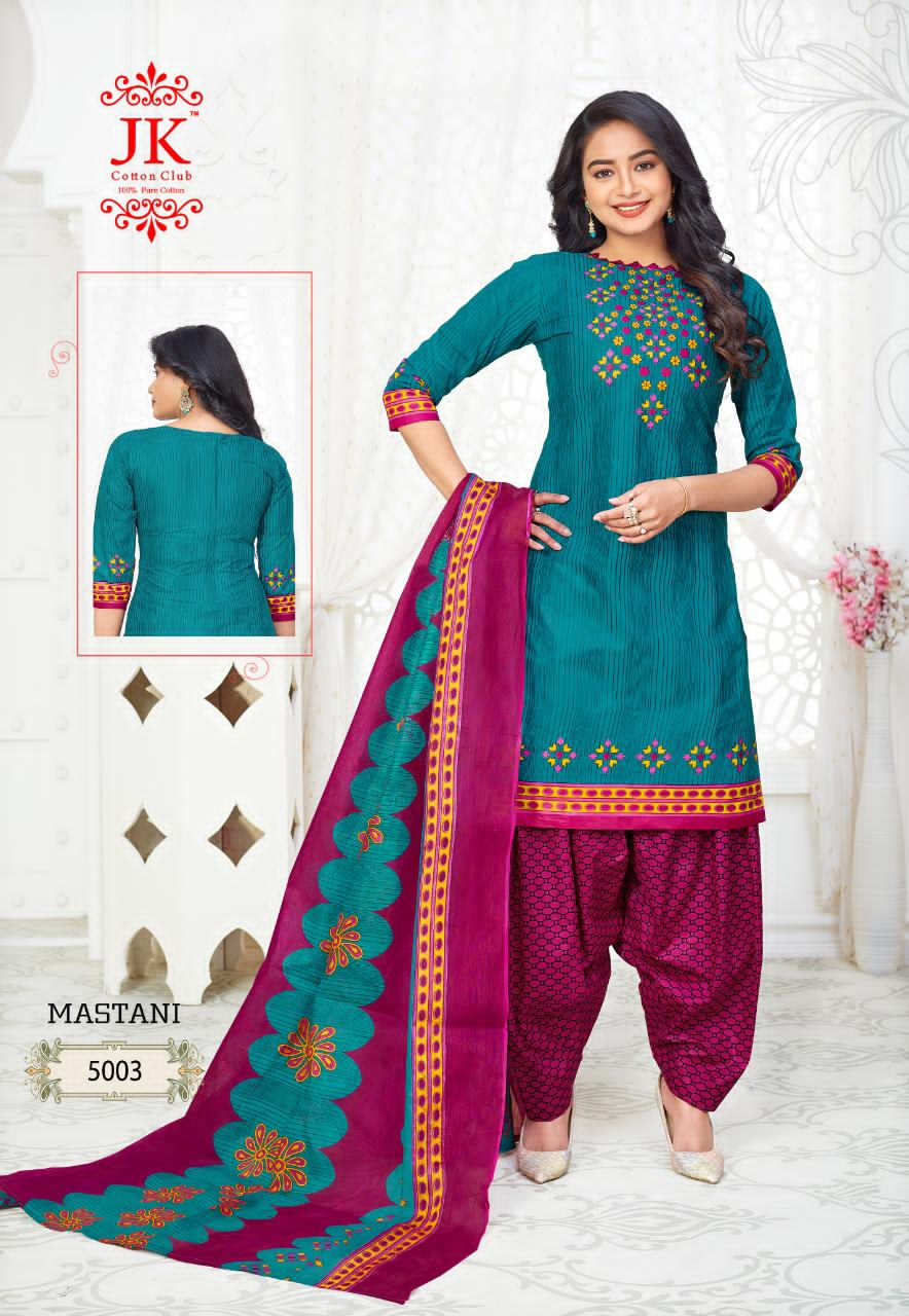 Jk  Presents Mastani Vol 5 Regular Wear Printed Cotton Collection