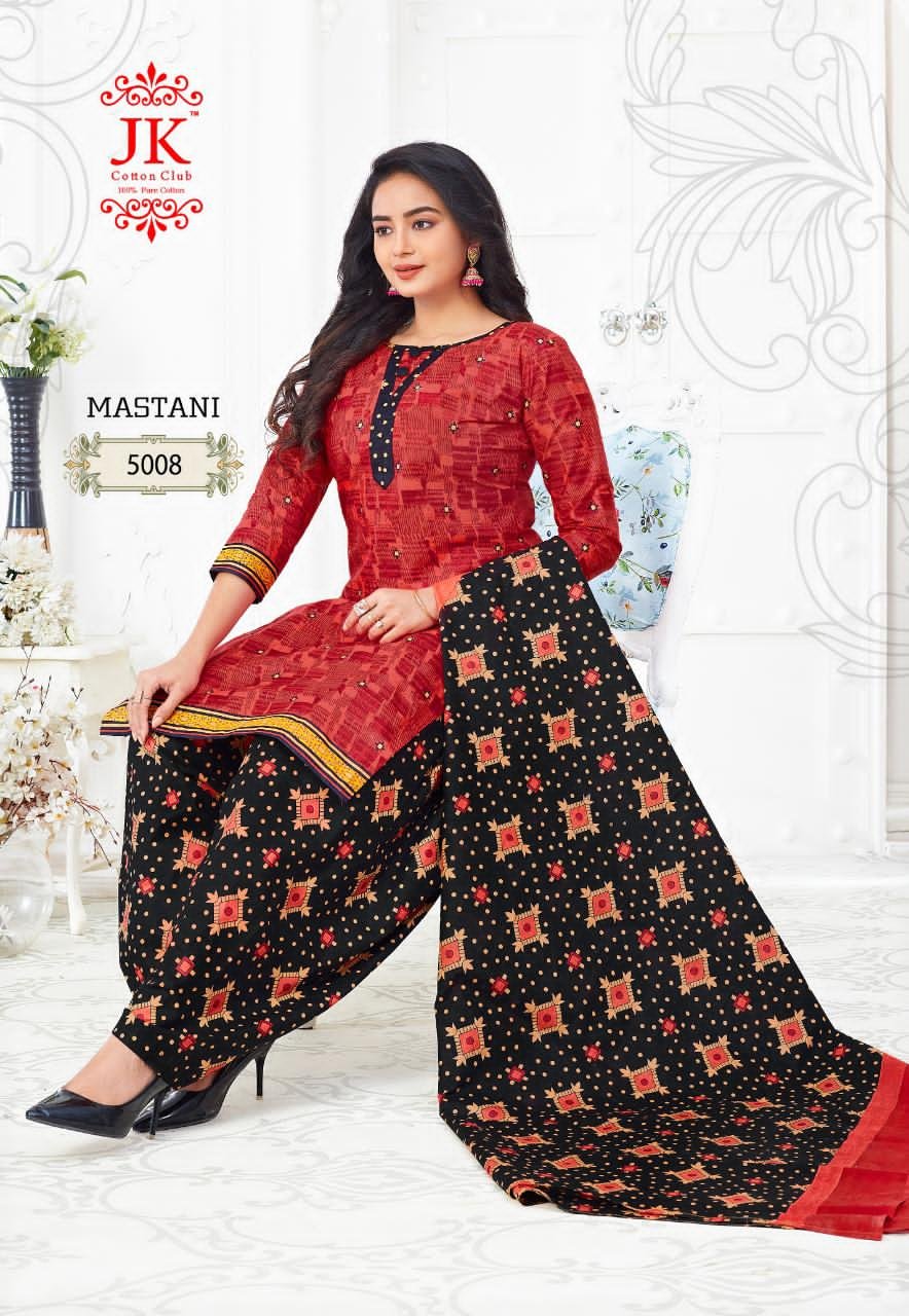 Jk  Presents Mastani Vol 5 Regular Wear Printed Cotton Collection