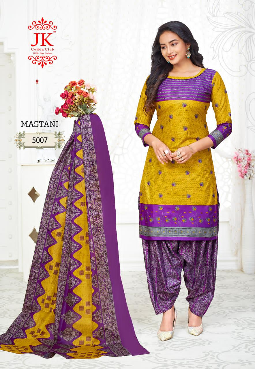 Jk  Presents Mastani Vol 5 Regular Wear Printed Cotton Collection