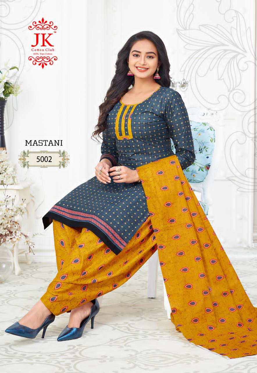 Jk  Presents Mastani Vol 5 Regular Wear Printed Cotton Collection