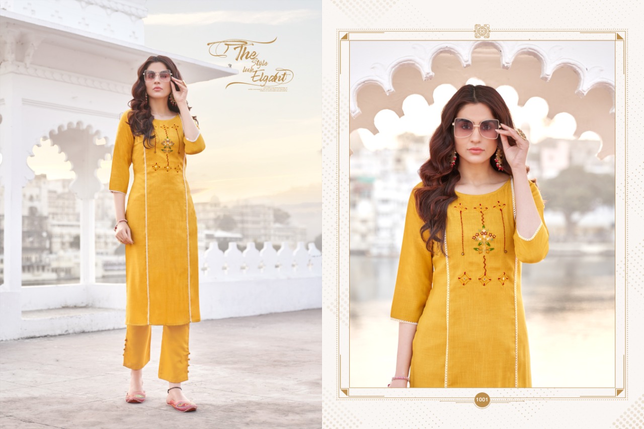 Kajri  Presents Namya  Vol 1  Kurti With Bottom Collection