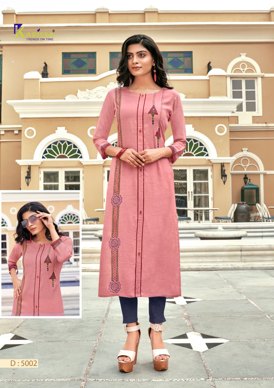 Karissa Presents Rich Girl Vol 5 Designer Kurtis Collection