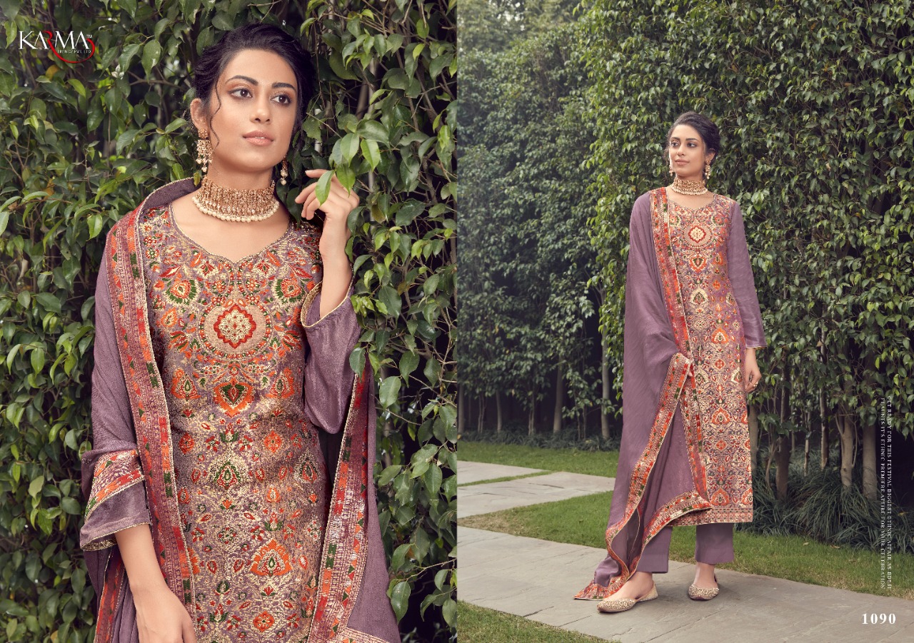 Karma Presents Jashn Series 1088 Designer Salwar Suits Collection