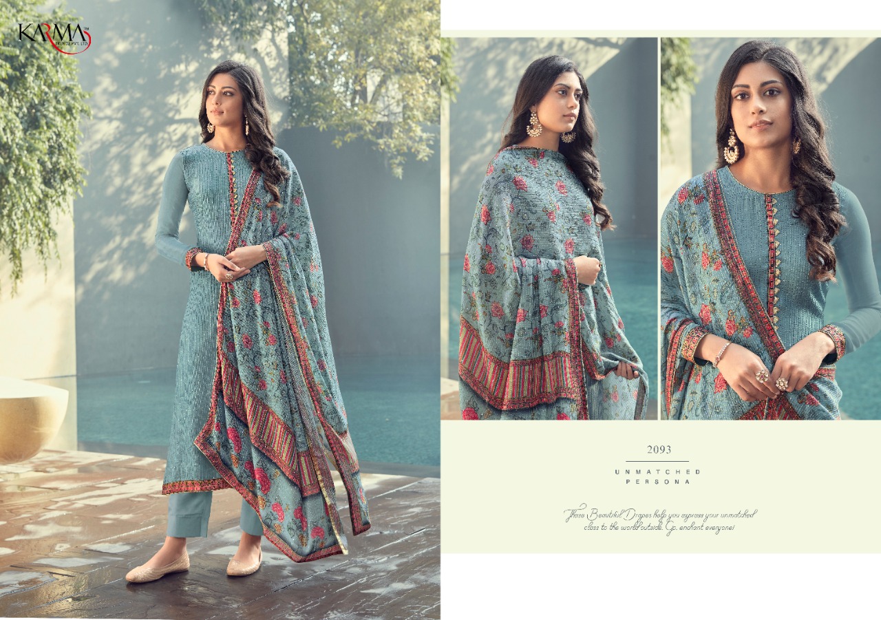 Karma Presents Sabah Vol 3 Designer Salwar Suits