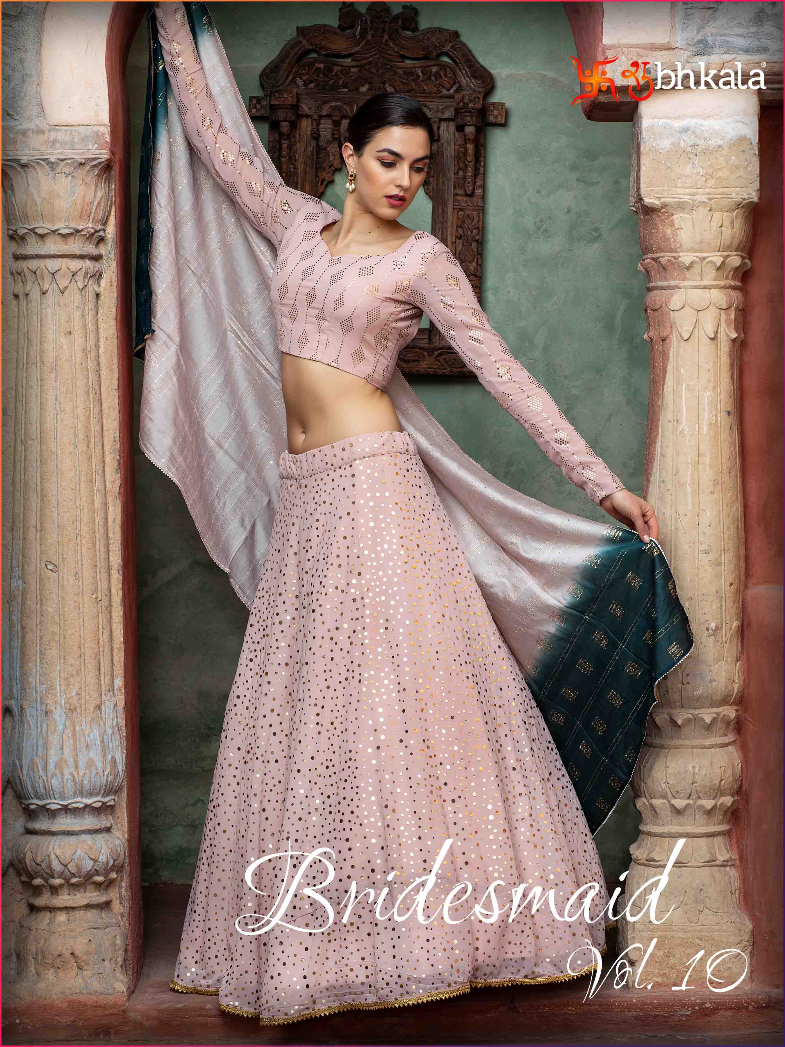 Buy Pink Wedding Lehenga Choli Online At Zeel Clothing