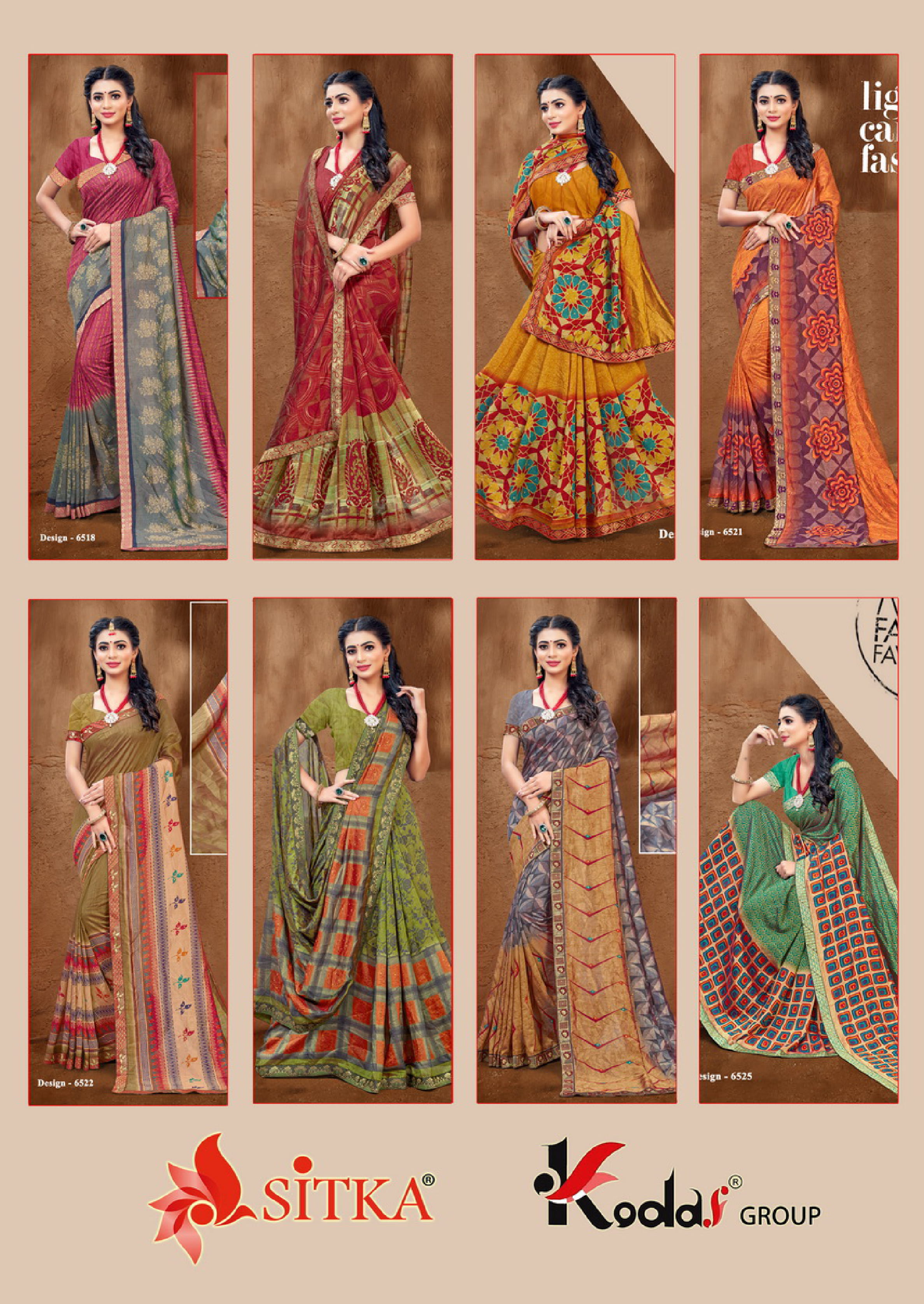 Sitka Presents Khusboo Vol 7 Regular Wear Printed Sarees