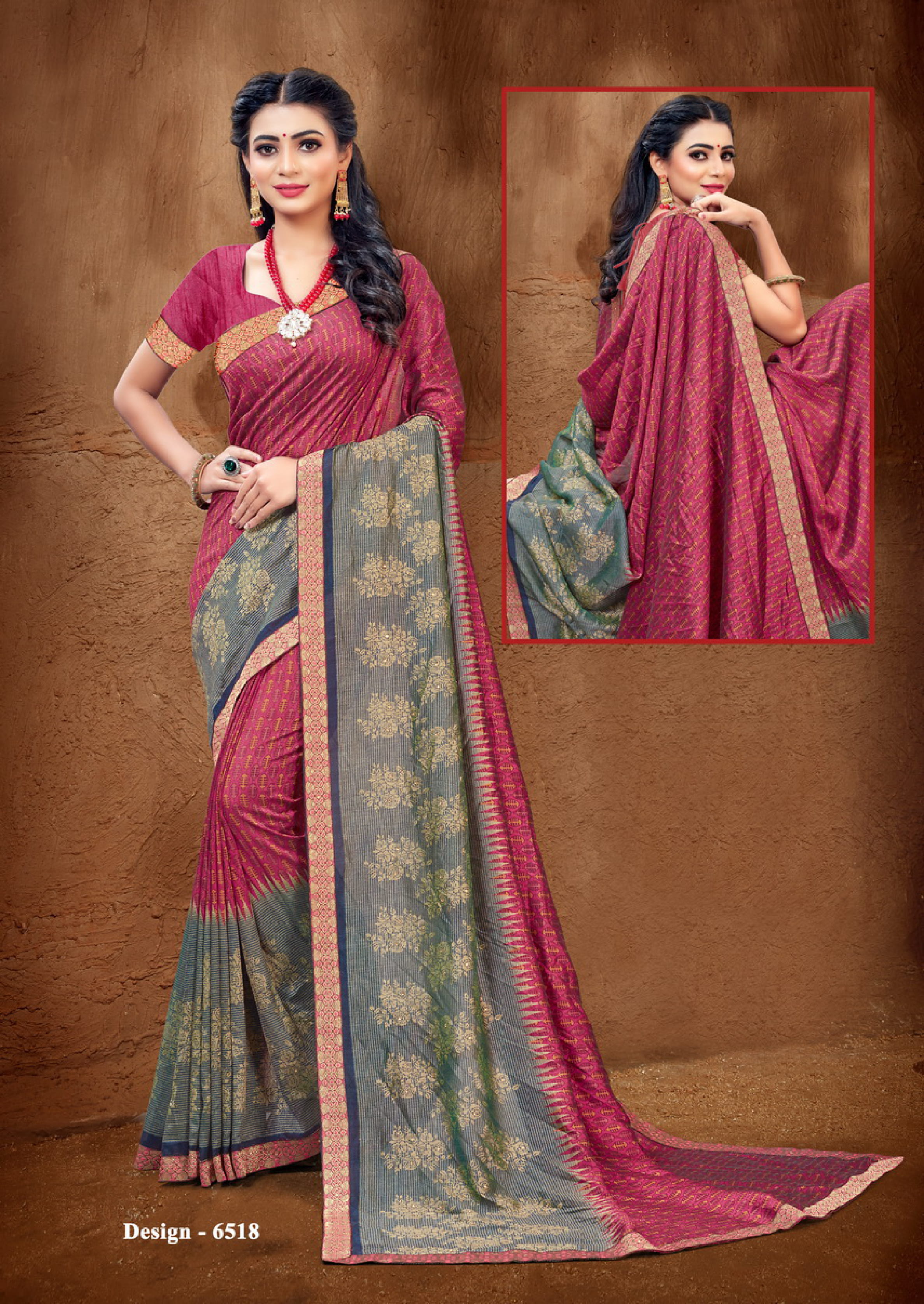 Sitka Presents Khusboo Vol 7 Regular Wear Printed Sarees