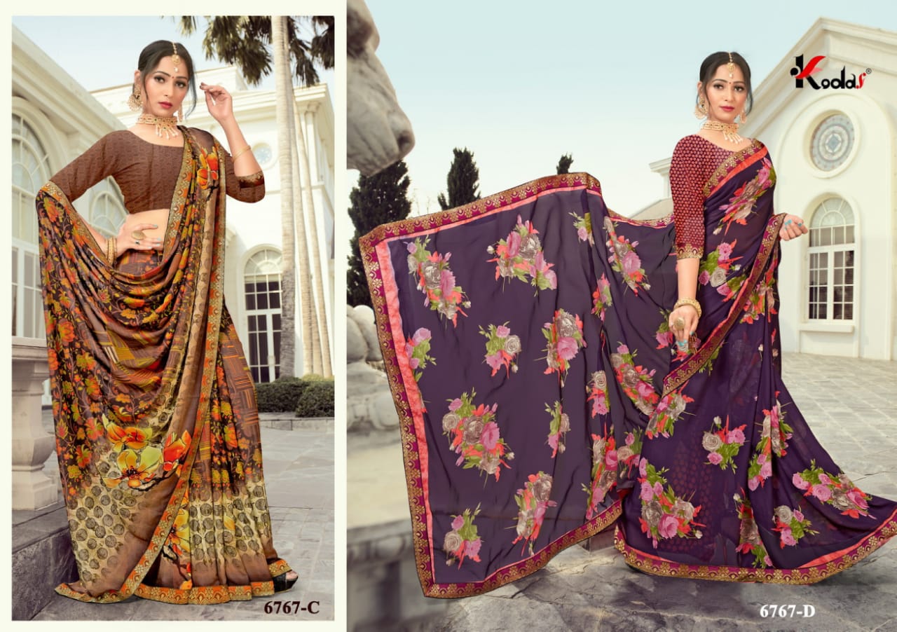 Kodas Presents Aradhna Vol 27 Regular Wear Sarees Collection