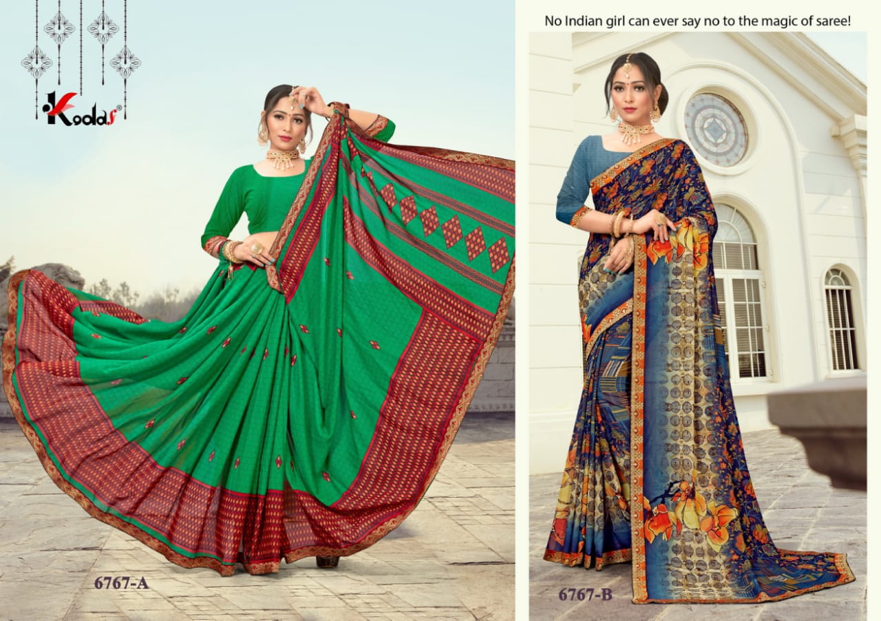 Kodas Presents Aradhna Vol 27 Regular Wear Sarees Collection