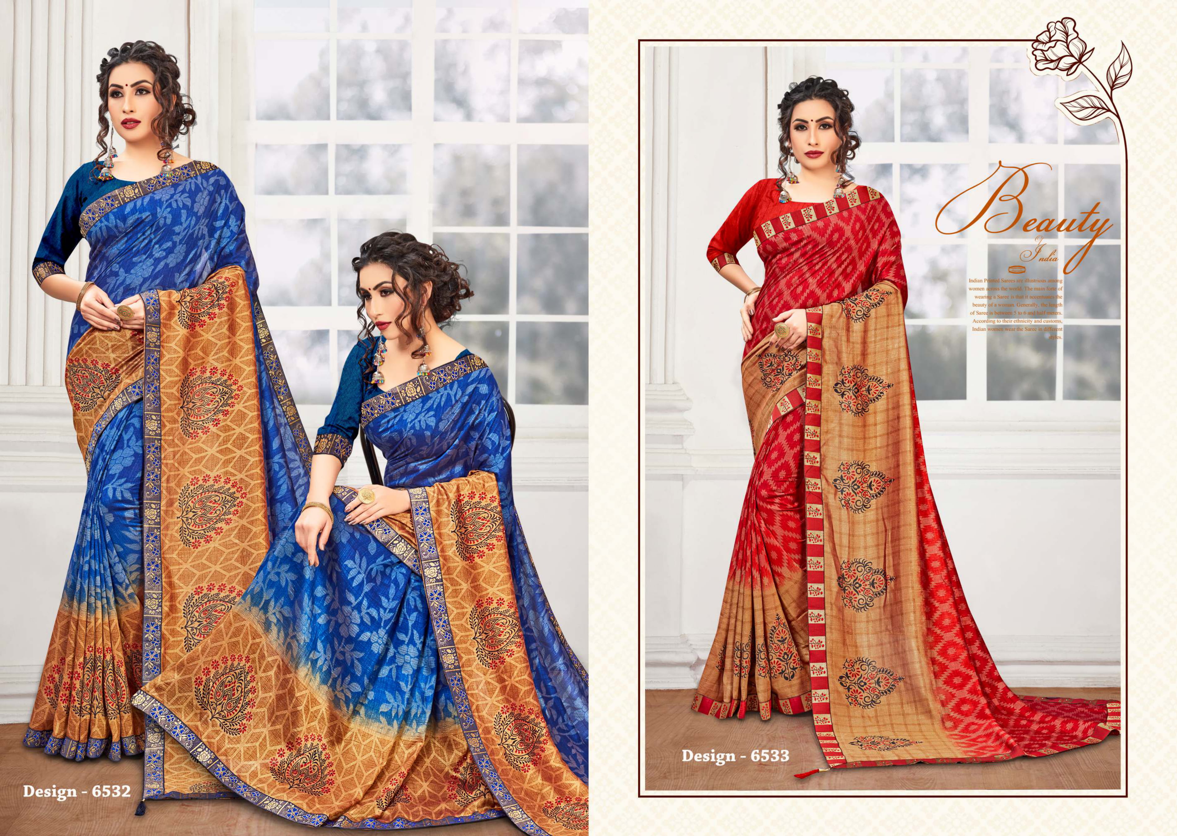 Kodas Presents Khusboo Vol 8 Printed Sarees Collection