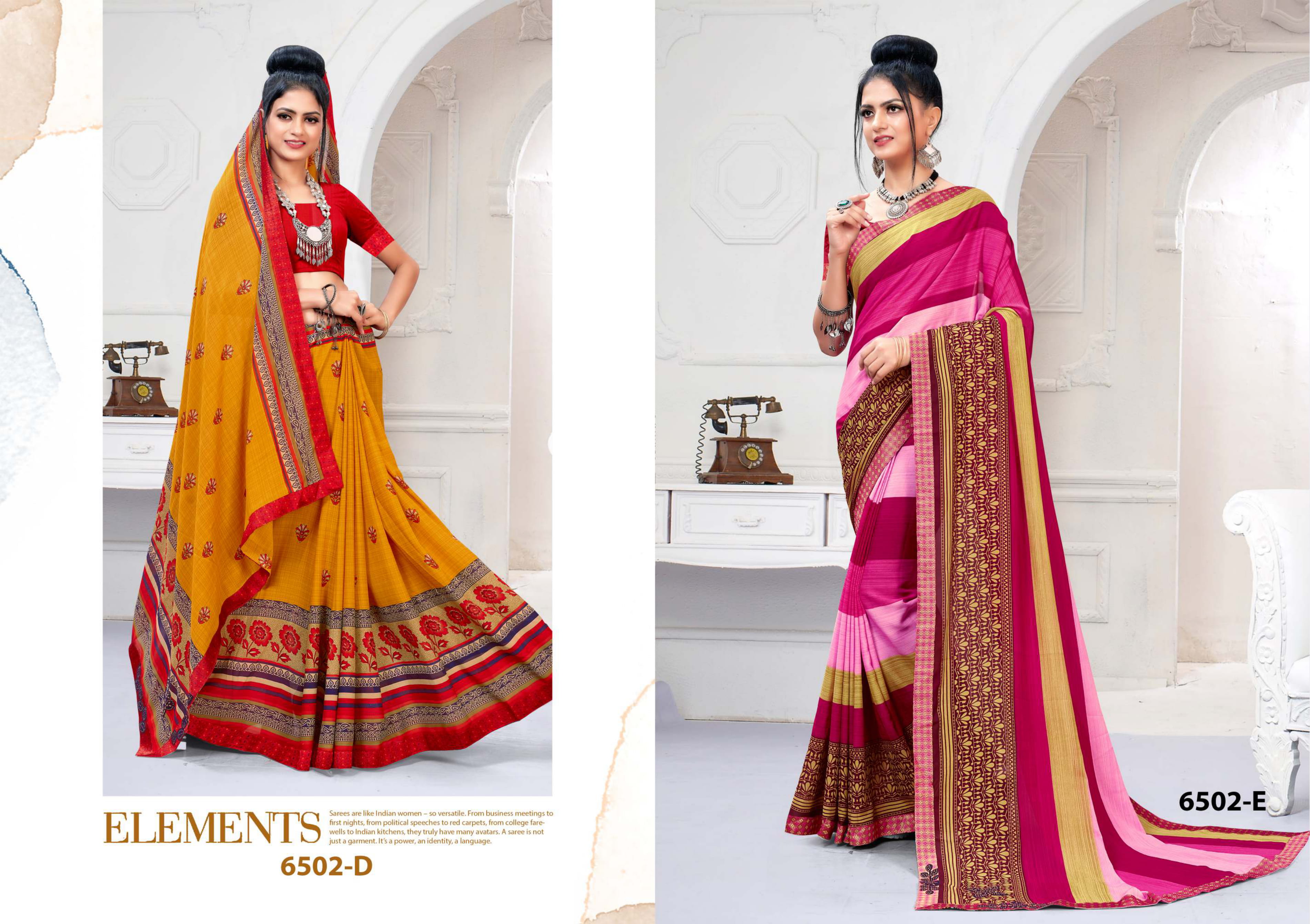 Kodas Presents Nisha Printed Sarees Collection