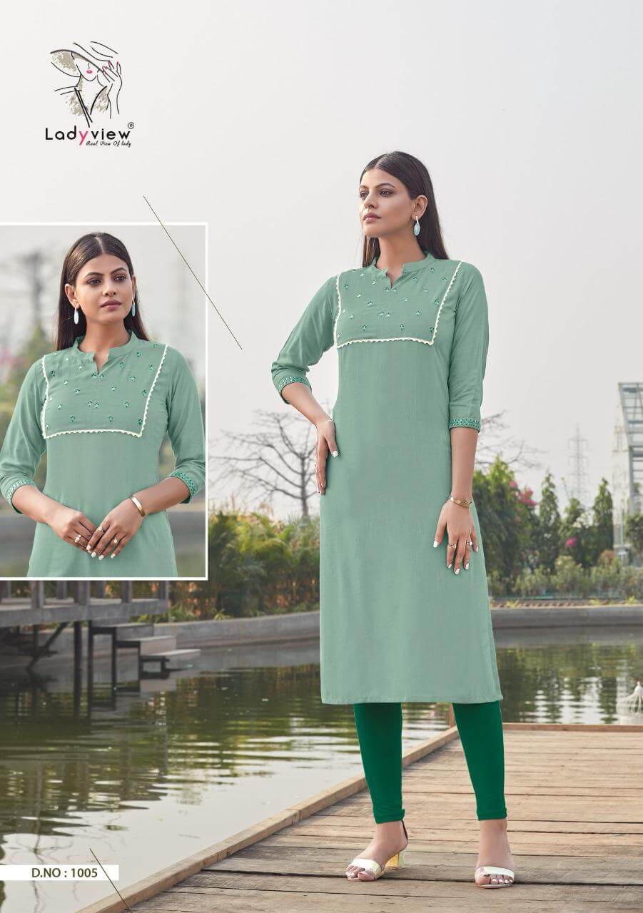 Ladyview Has Launched Tarang Casual Wear Kurti Collection