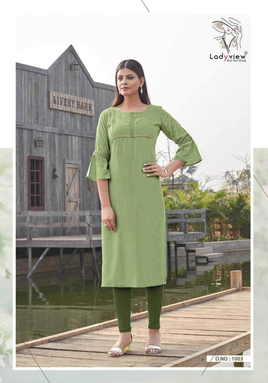 Ladyview Has Launched Tarang Casual Wear Kurti Collection