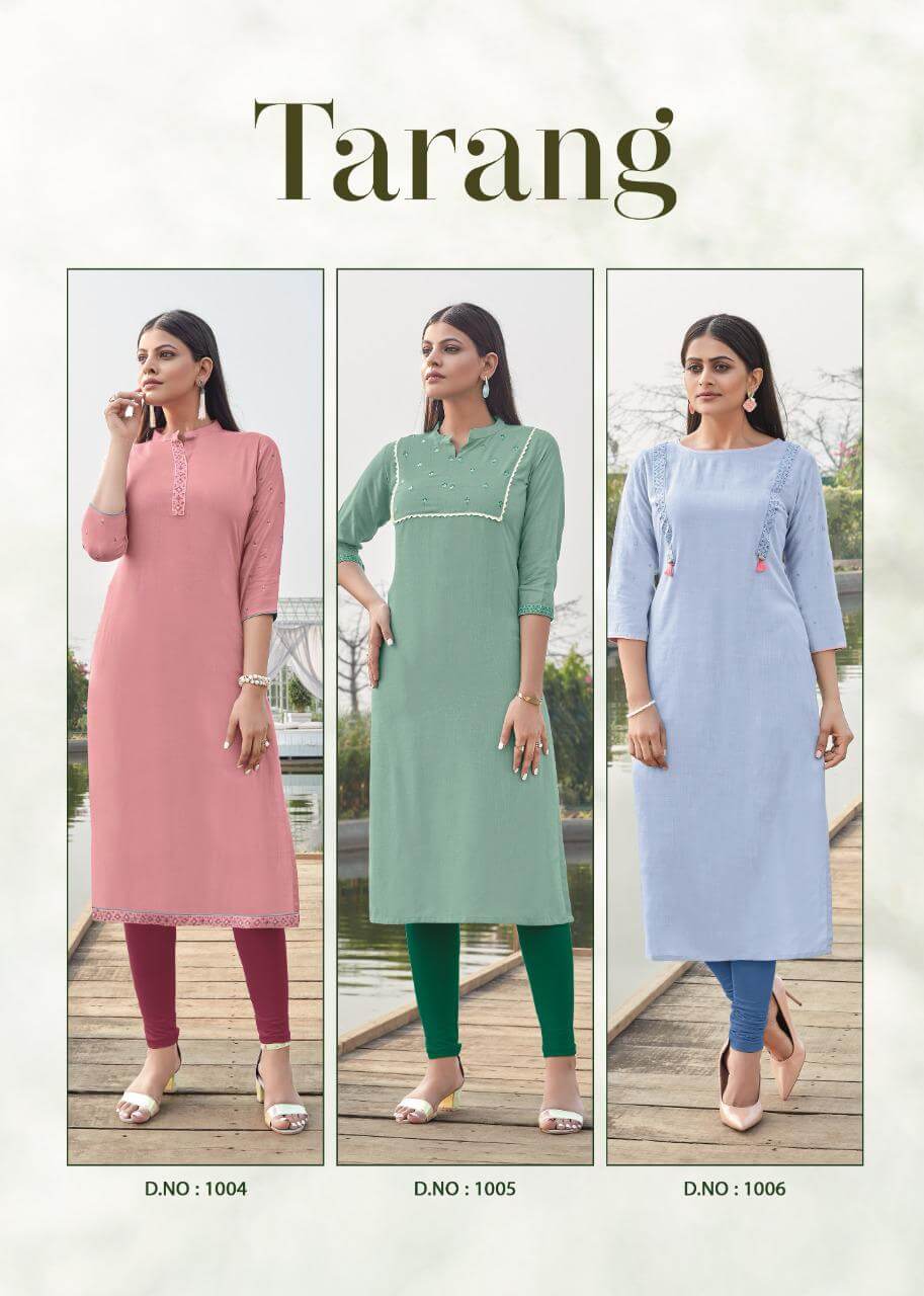 Ladyview Has Launched Tarang Casual Wear Kurti Collection