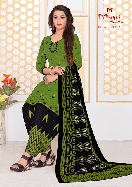 Mishri New Ikkat Special  Vol  2 Regular Wear Dress Material