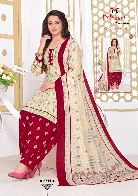 Mishri New Ikkat Special  Vol  2 Regular Wear Dress Material