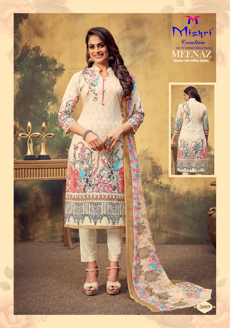 Mishri Presents Meenaz Vol 5 Karachi Dress Material