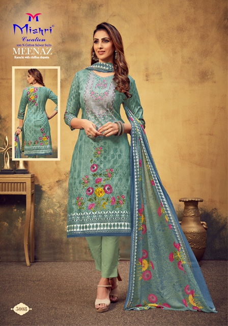 Mishri Presents Meenaz Vol 5 Karachi Dress Material