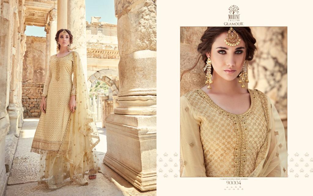 Mohini Launching   Glamour 90 Georgette Designer Dress Material