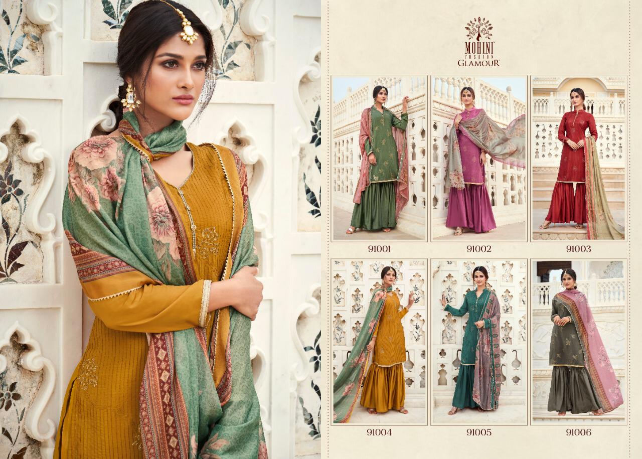 Mohini Presents Glamour  91  Salwar Kameez Collection