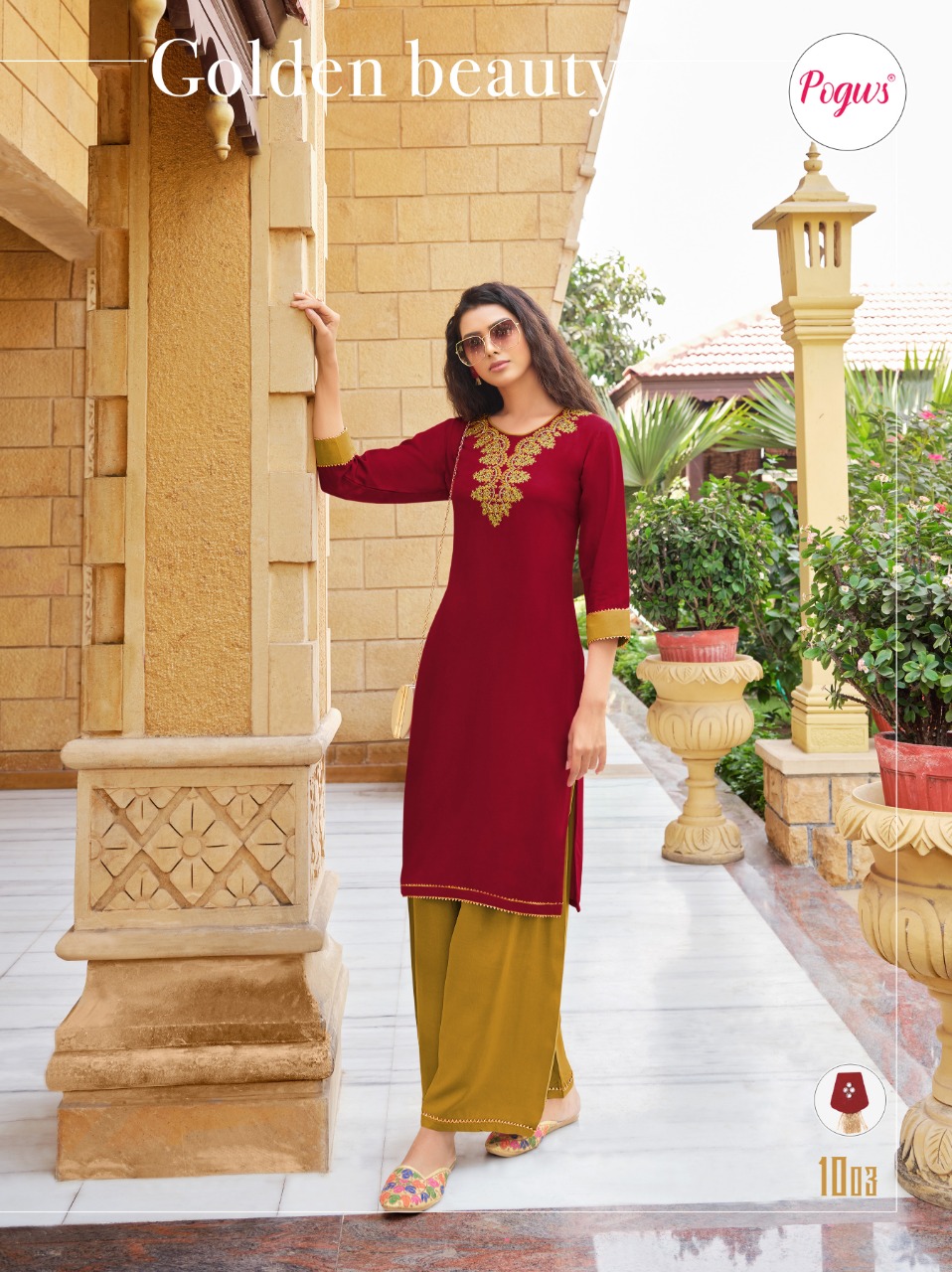 Pogws Libema Vol 1 Designer  Kurti With Bottom New Catalog