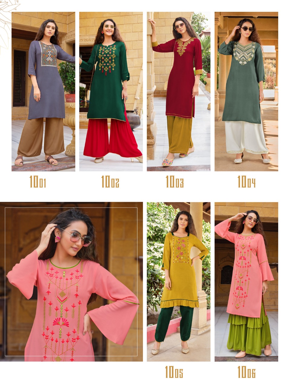 Pogws Libema Vol 1 Designer  Kurti With Bottom New Catalog