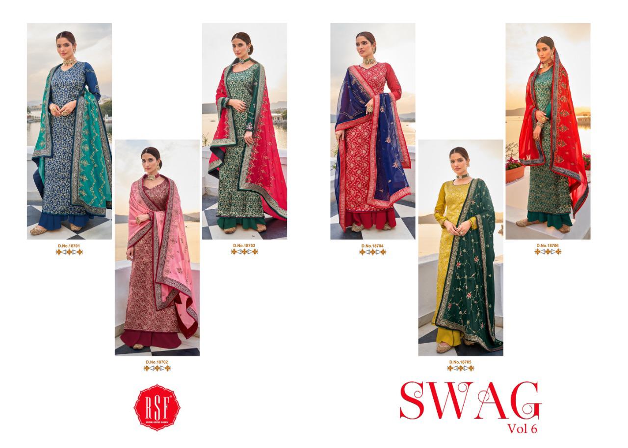 Rsf  Buy Swag Vol 6  Designer Dress Material