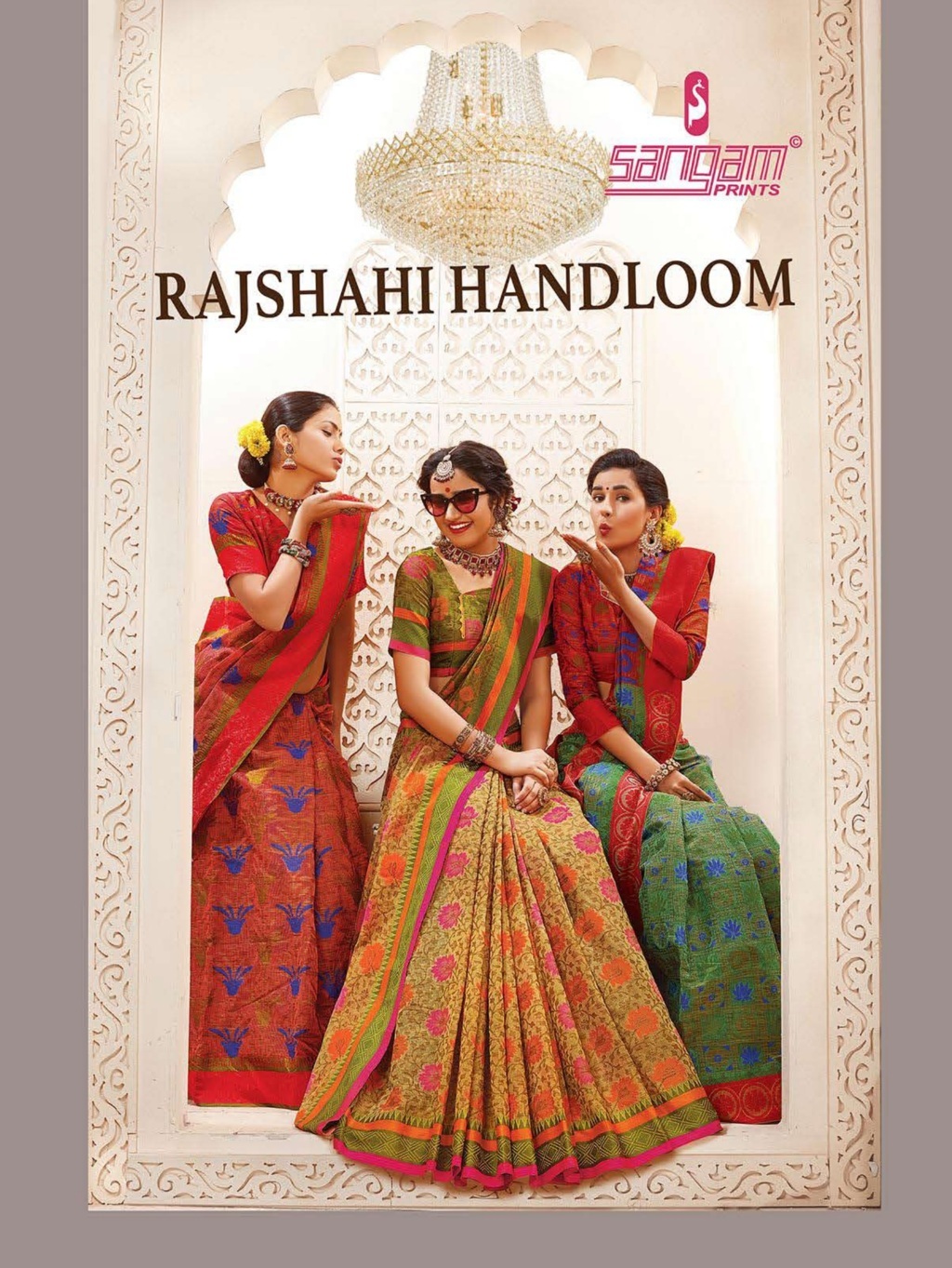 Sangam Presents Rajshahi Handloom Silk Sarees