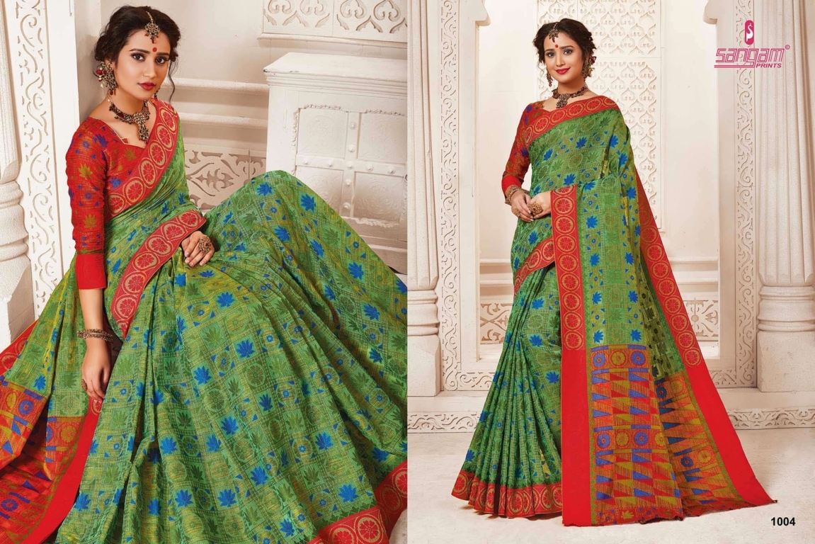 Sangam Presents Rajshahi Handloom Silk Sarees