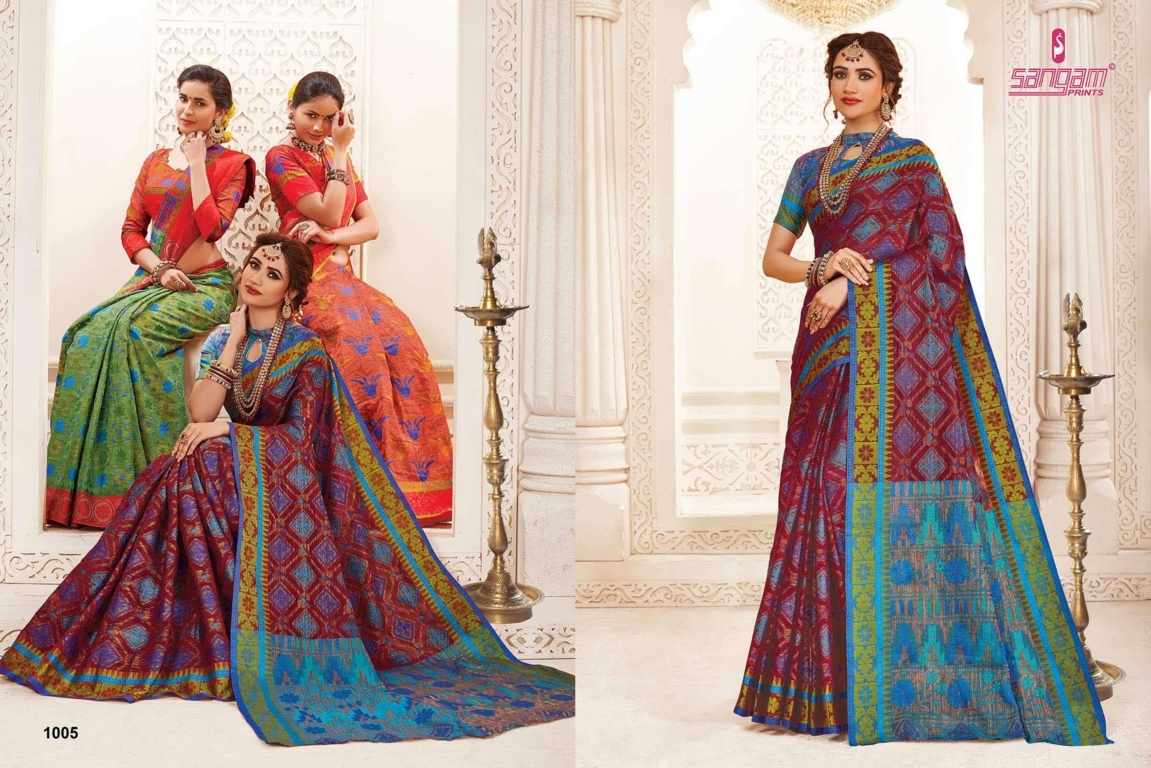 Sangam Presents Rajshahi Handloom Silk Sarees