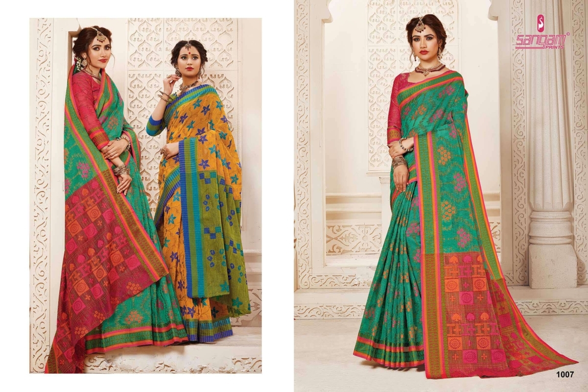 Sangam Presents Rajshahi Handloom Silk Sarees