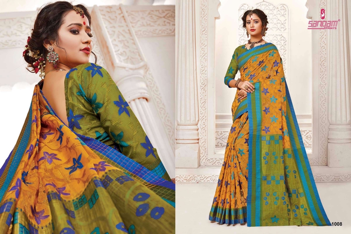 Sangam Presents Rajshahi Handloom Silk Sarees