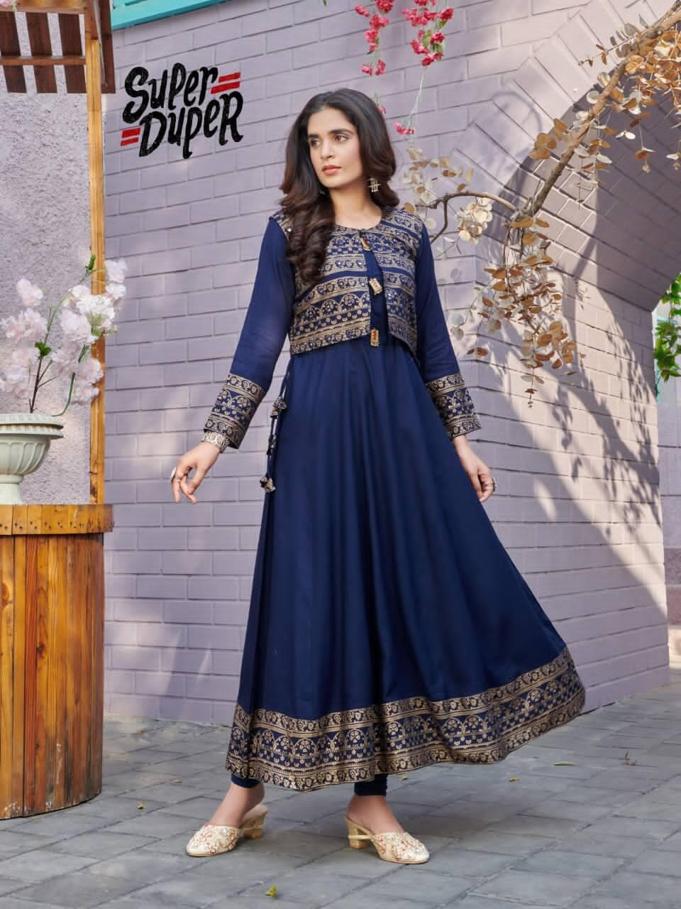 Super  Duper Hit Designer Long Kurtis Collection