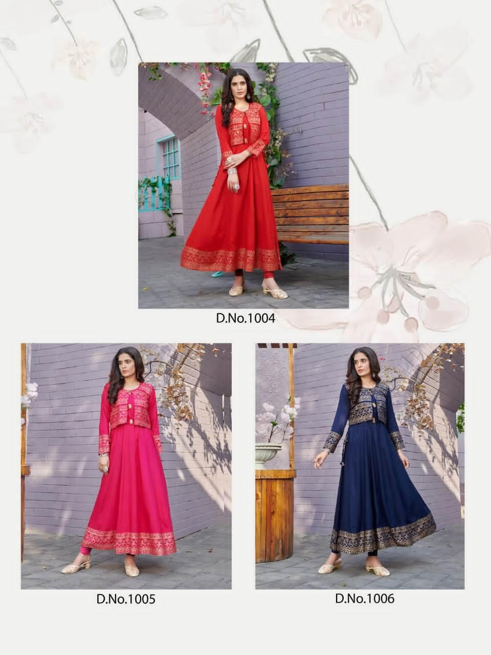 Super  Duper Hit Designer Long Kurtis Collection