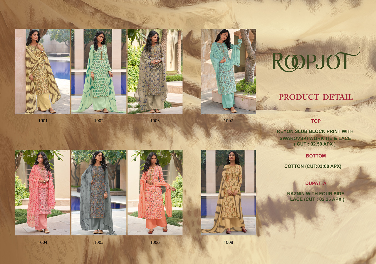 Sweety  Presents  Roopjot  Designer Dress Material Collection