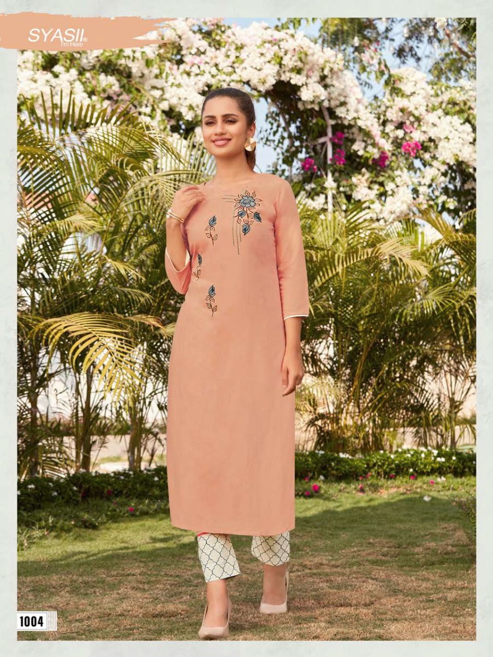 Syasii Presents Magical Beauty Long Kurti Collection