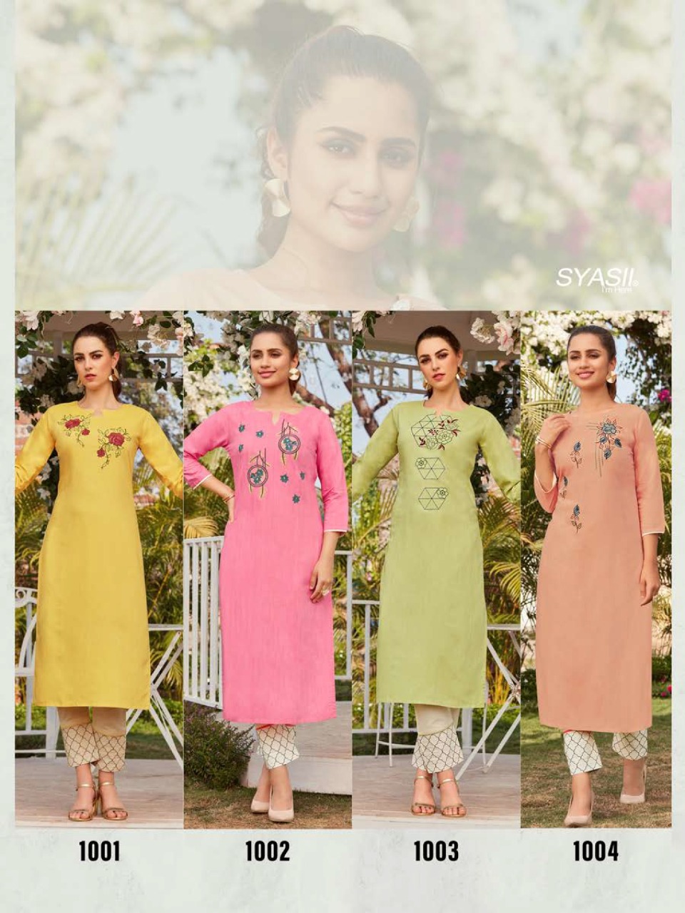 Syasii Presents Magical Beauty Long Kurti Collection