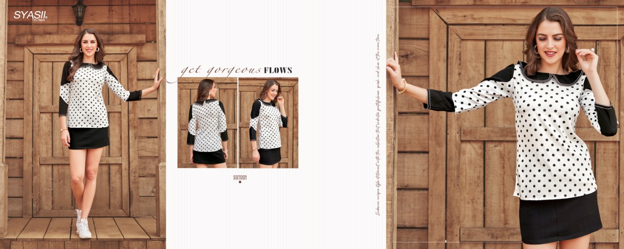 Syasii  Presents Summer Beauty Fancy  Western Ladies Top Collection