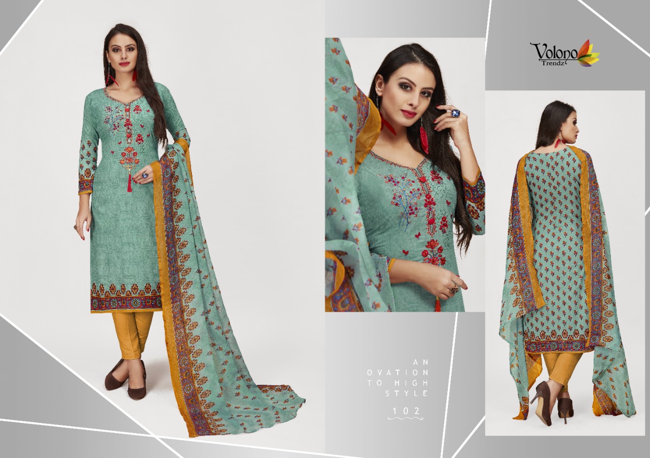 Volono  Presents Rangrez Vol 1 Casual Wear Dress Materials