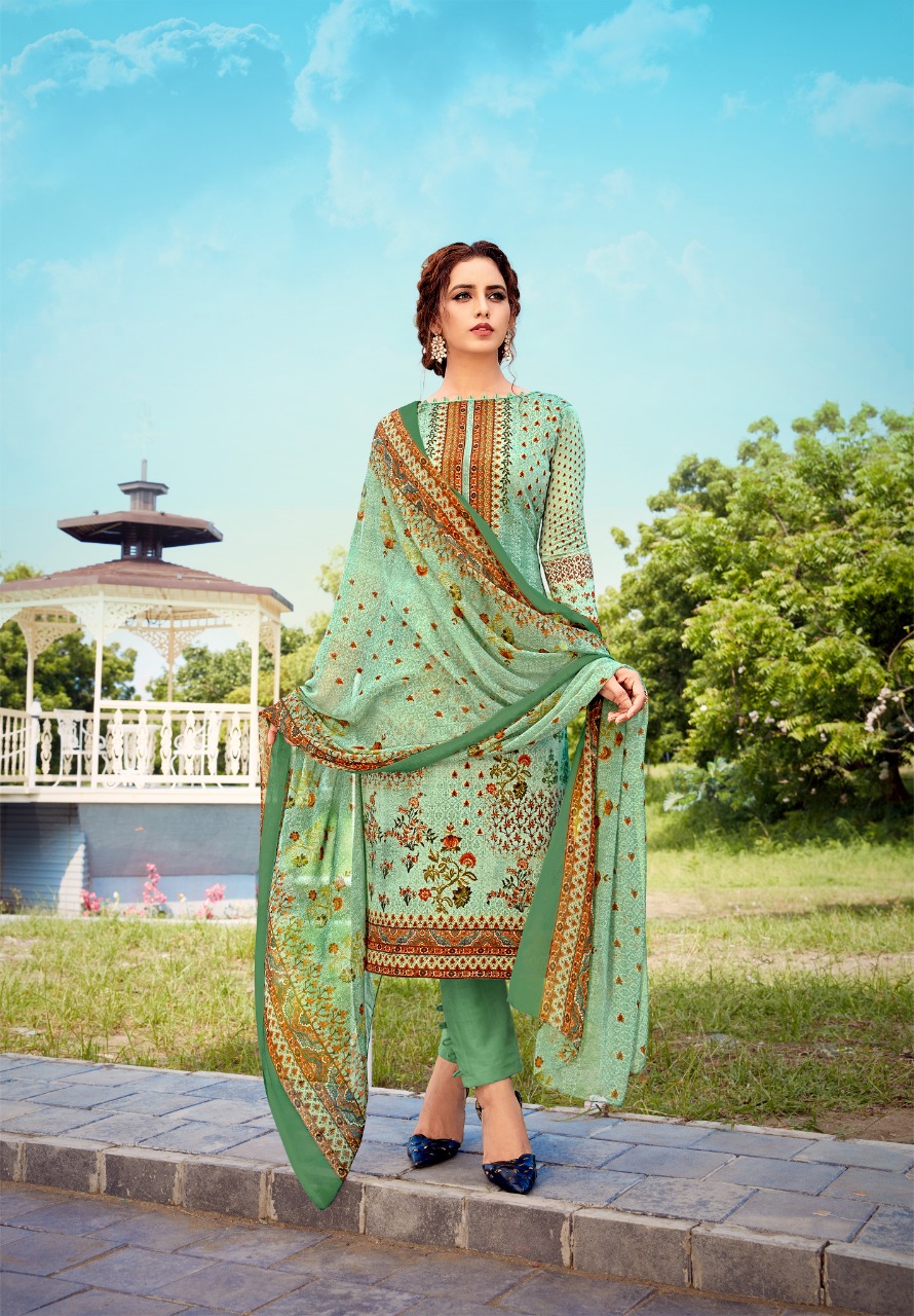 Yashika  Presents  Riana Vol 4 Karachi Dress Material