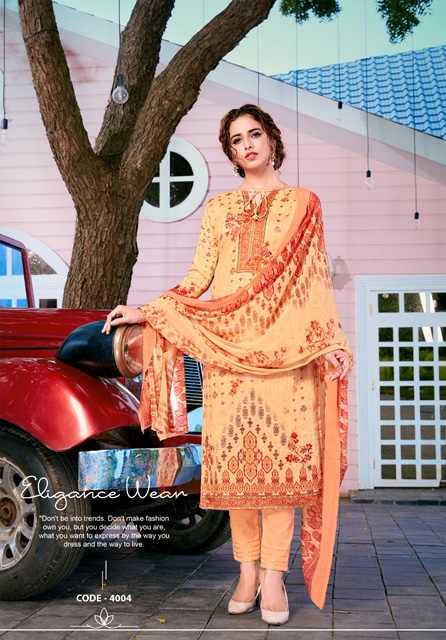 Yashika  Presents  Riana Vol 4 Karachi Dress Material