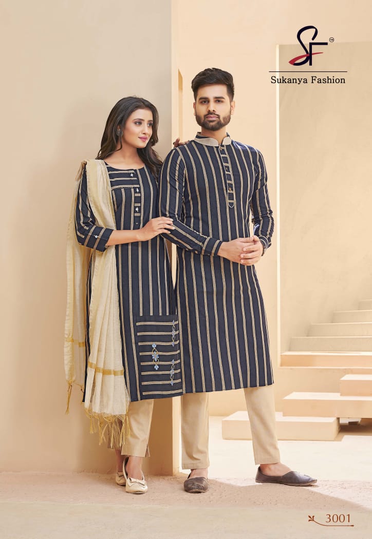 Royal Couple Vol 3 Latest Designer Combo Of Kurtas & Kurtis Online