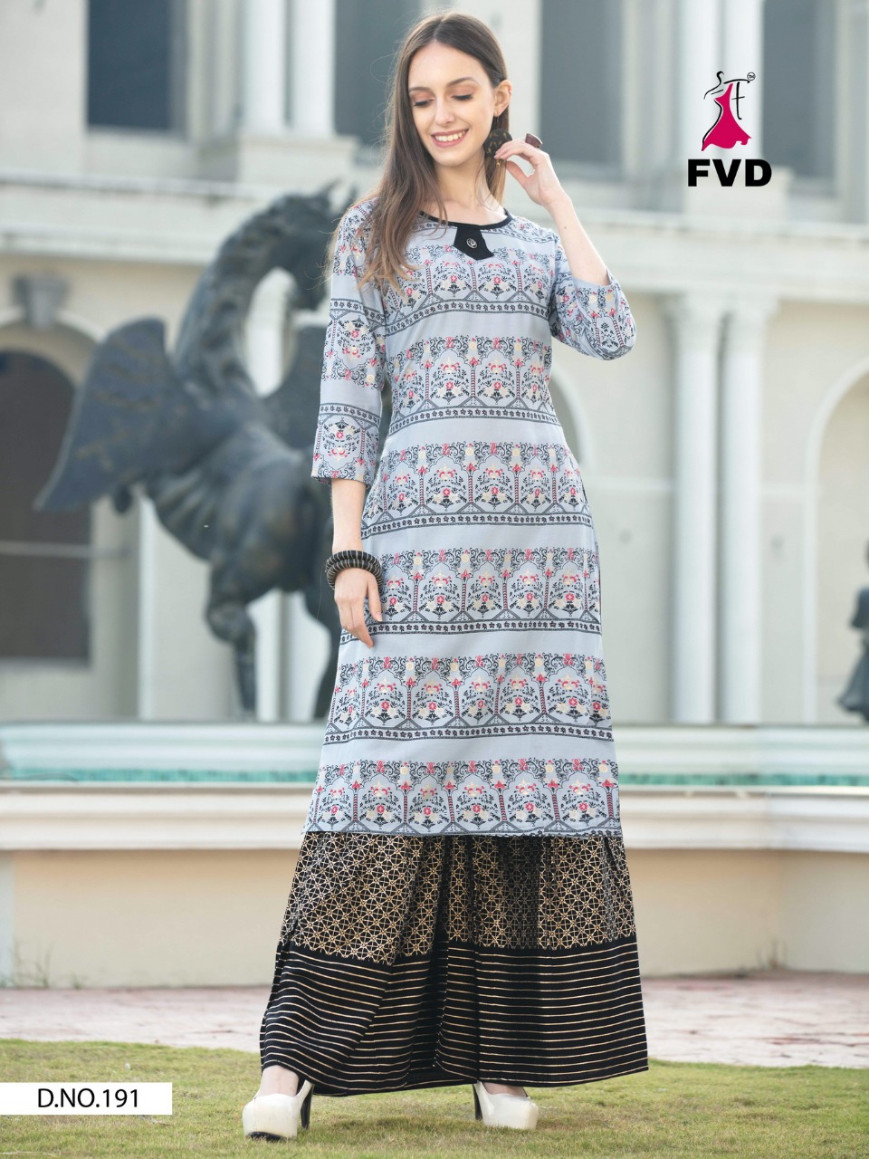 Fvd  Rimzim  New Catalogue For Kurti With Sharara Buy Best Stylish Shararas Online In India