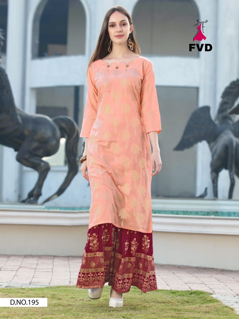 Fvd  Rimzim  New Catalogue For Kurti With Sharara Buy Best Stylish Shararas Online In India