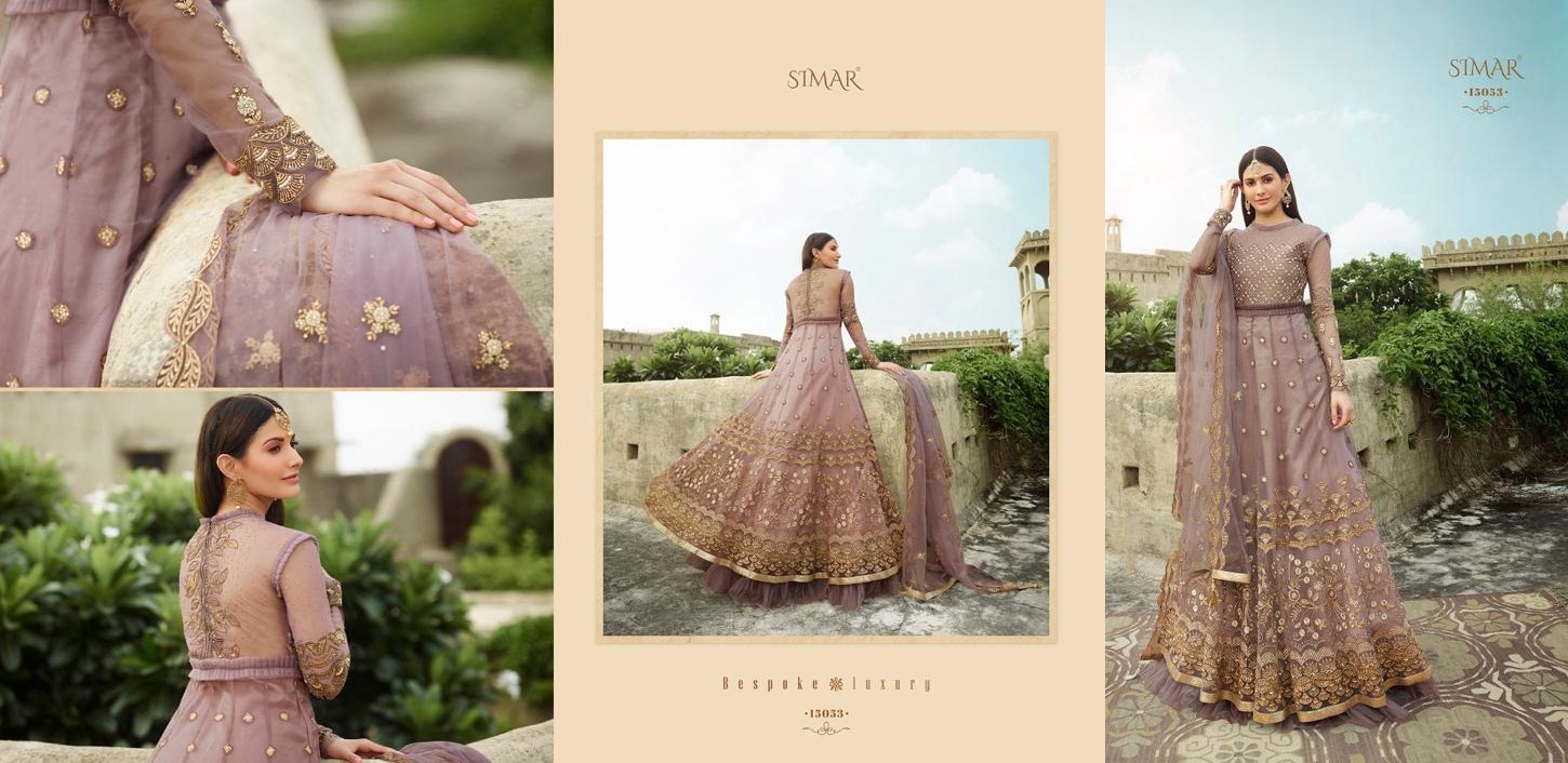 Glossy Simar Myro Amayra 15048 Series  Wedding Wear Salwar Kameez